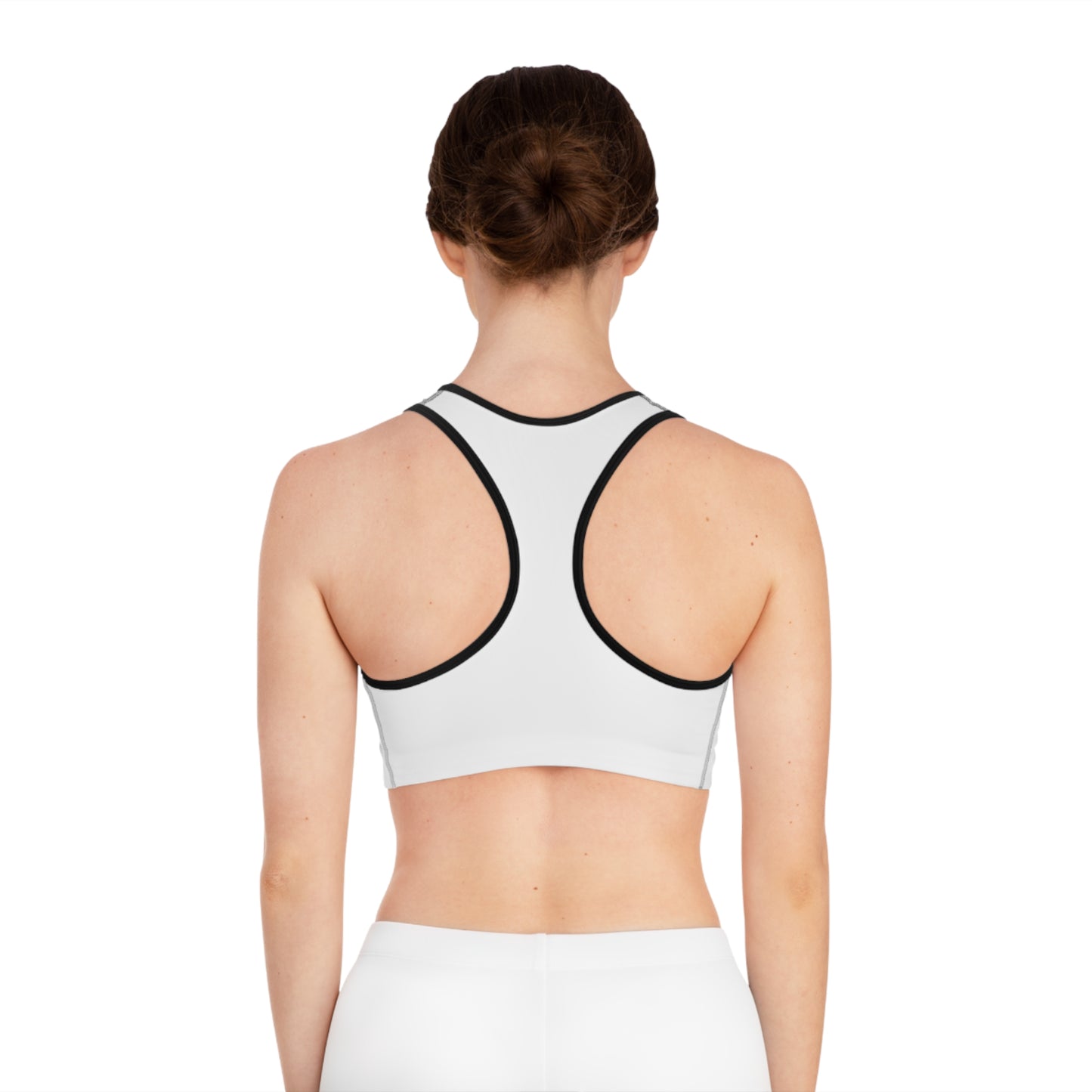 SOL Centric Sports Bra — Minimal Logo Athletic Crop Top