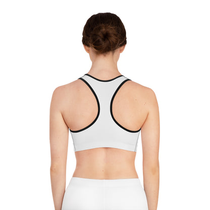SOL Centric Sports Bra — Minimal Logo Athletic Crop Top