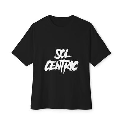 Sol Centric Graphic Tee — Oversized Boxy Unisex T‑Shirt