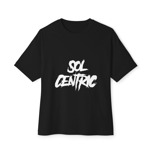 Sol Centric Graphic Tee — Oversized Boxy Unisex T‑Shirt