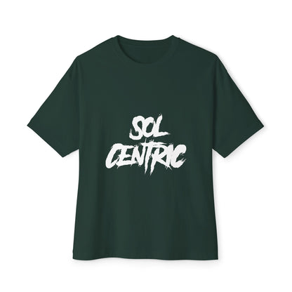 Sol Centric Graphic Tee — Oversized Boxy Unisex T‑Shirt