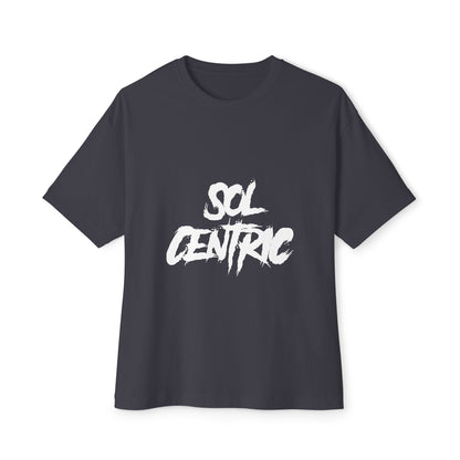 Sol Centric Graphic Tee — Oversized Boxy Unisex T‑Shirt