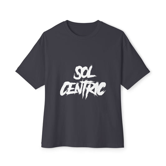 Sol Centric Graphic Tee — Oversized Boxy Unisex T‑Shirt
