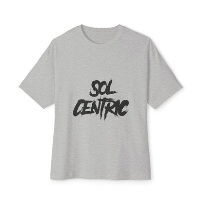 Sol Centric Graphic Tee — Oversized Boxy Unisex T‑Shirt