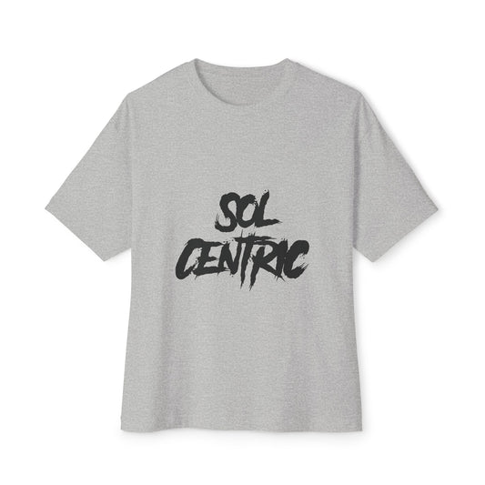 Sol Centric Graphic Tee — Oversized Boxy Unisex T‑Shirt