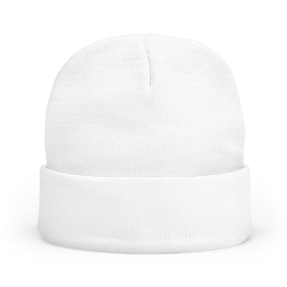 Embroidered "Sol Centric" Knit Beanie — Minimal Streetwear Winter Hat