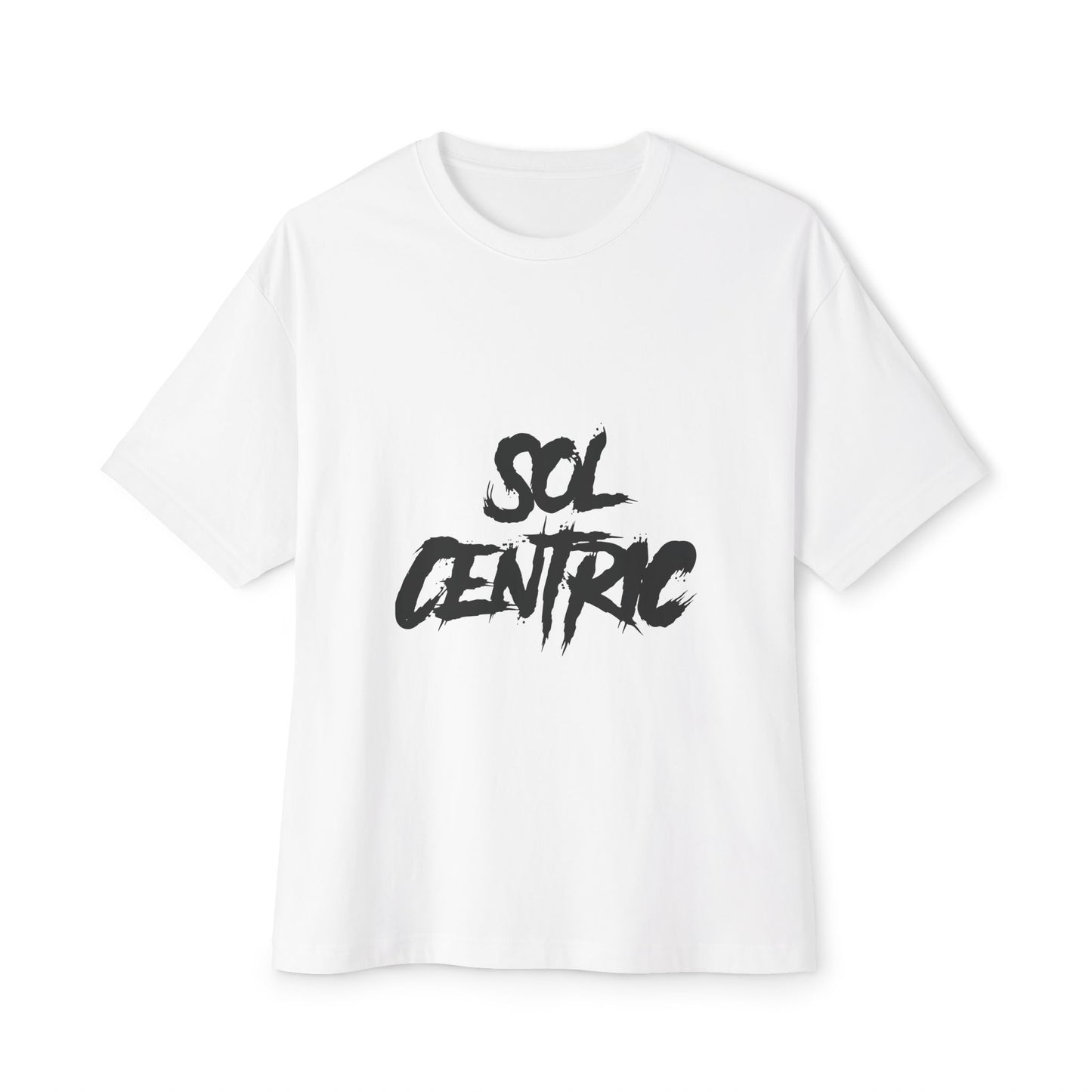 Sol Centric Graphic Tee — Oversized Boxy Unisex T‑Shirt