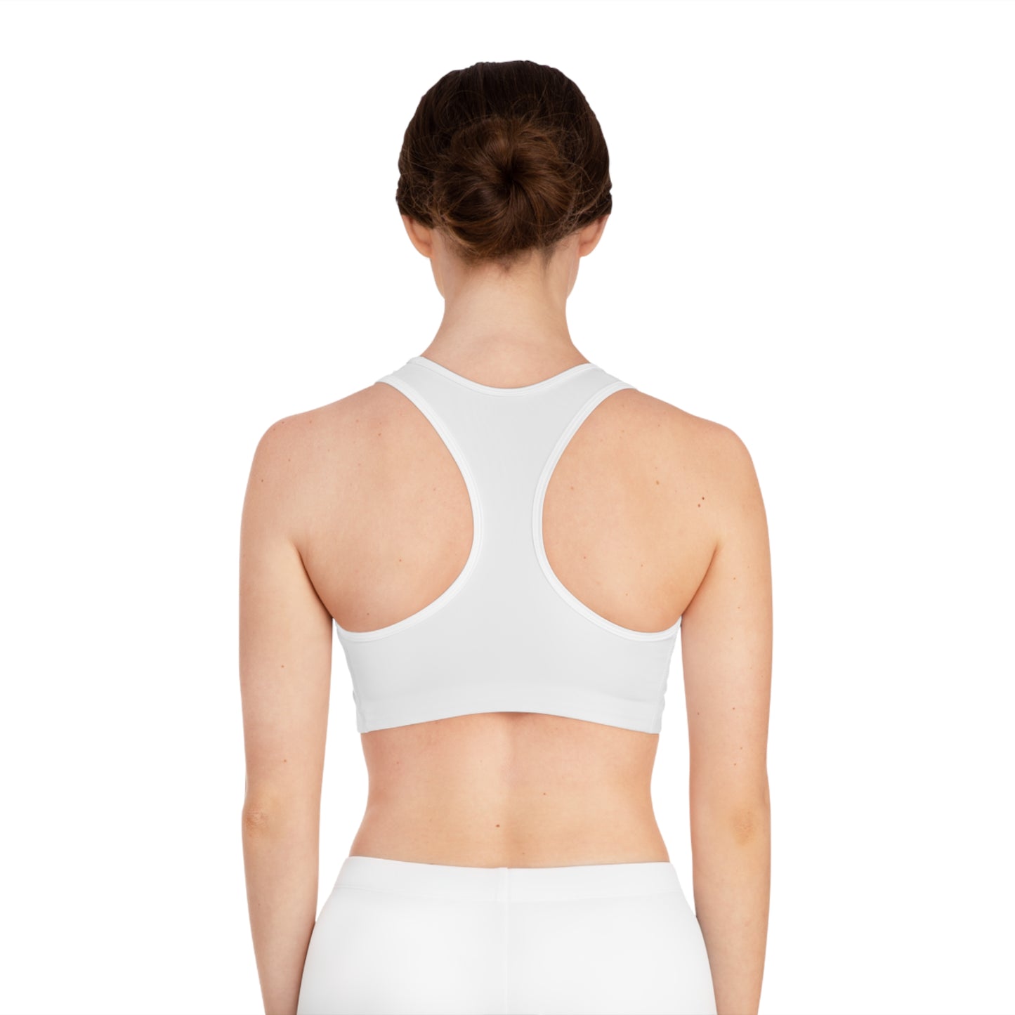 SOL Centric Sports Bra — Minimal Logo Athletic Crop Top