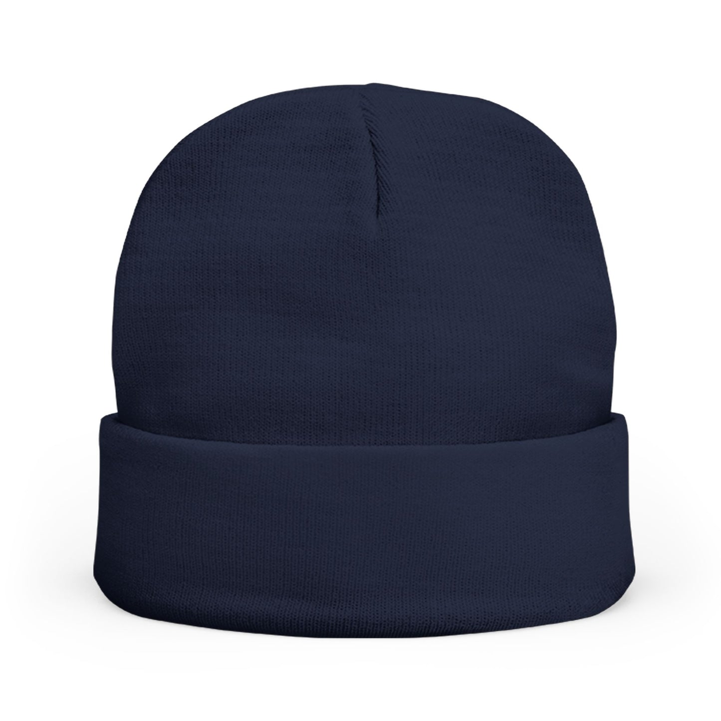 SOL CENTRIC Embroidered Knit Beanie — Cozy Winter Hat with Script Logo