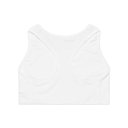 SOL Centric Sports Bra — Minimal Logo Athletic Crop Top