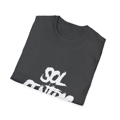 Sol Centric Graphic T‑Shirt — Urban Brushstroke Logo Tee